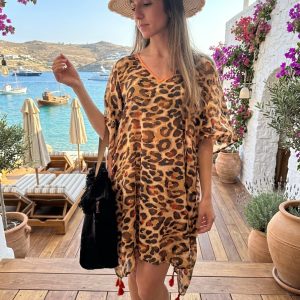 BIKINI Mi & Mi Καφτάνι Animal Print